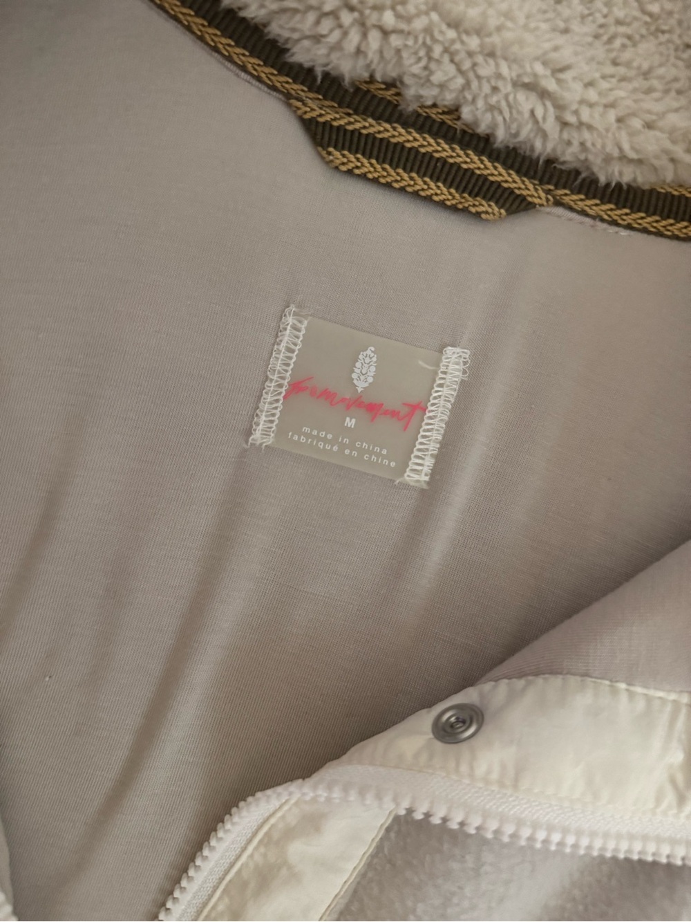 Free People Fall To Rise Fleece Quarter Snap - Picture 5 of 7